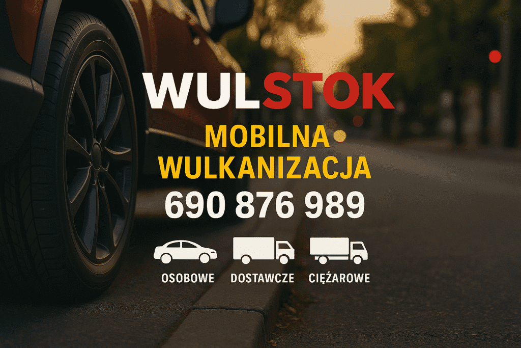 Mobilna wulkanizacja Białystok 24h – dojazd do klienta